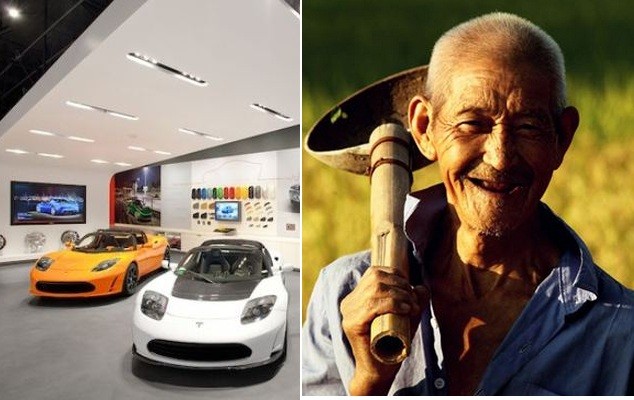 Câu chuyện về Ông lão nông dân và cô nhân viên bán xe ô tô