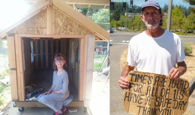 Câu chuyện cô bé 6 tuổi tự trồng rau, 9 tuổi xây mái ấm cho người vô gia cư