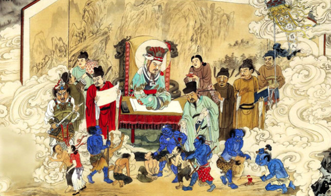 Một vụ xét xử tội dưới âm phủ sau khi chết