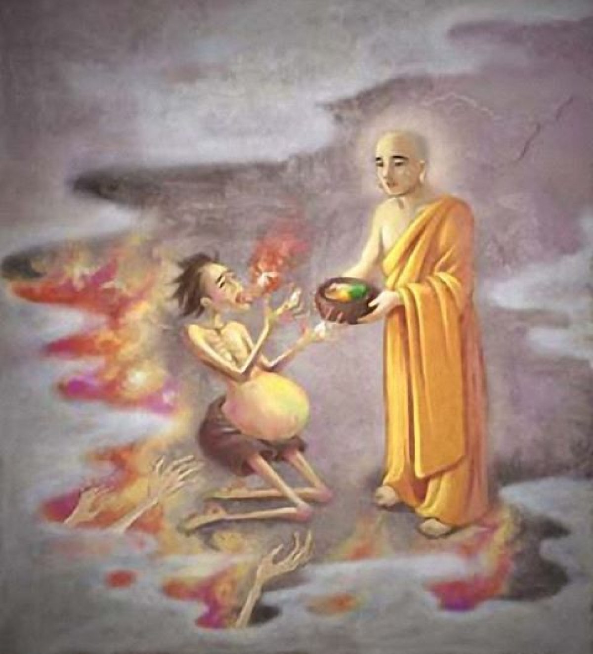 Một niệm tham lam thành ngạ quỷ, sám hối nhận lỗi ‘hoá’ thành người