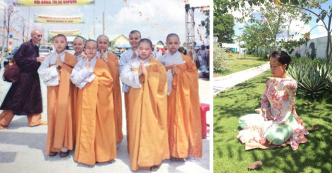 Ni cô xuất môn hoàn thế tục, Sư bà nghe biết gặp Minh Sư