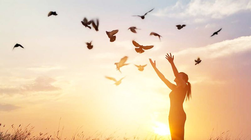 Buông bỏ tâm oán hận , thanh thản nhẹ nhàng bớt âu lo