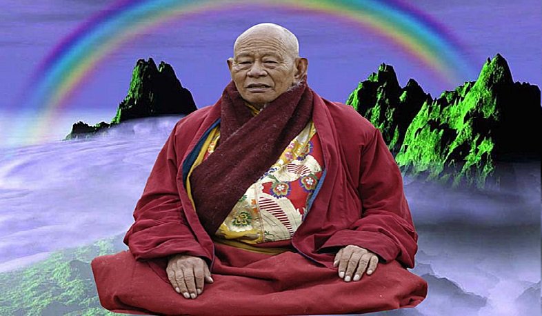 Cao tăng Tây Tạng viên tịch hóa thành ánh sáng cầu vồng thăng thiên