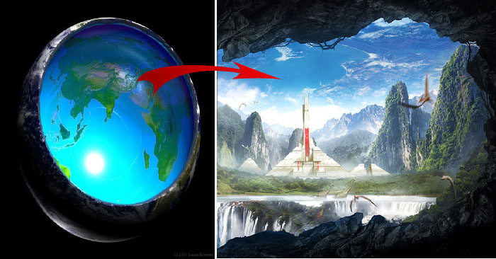 Thế giới dưới lòng đất thực sự tồn tại: Ảnh chụp vệ tinh của NASA và lời kể nhân chứng