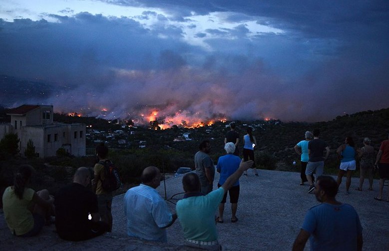 87 người thiệt mạng trong vụ cháy lớn ở thị trấn Mati, Hy Lạp