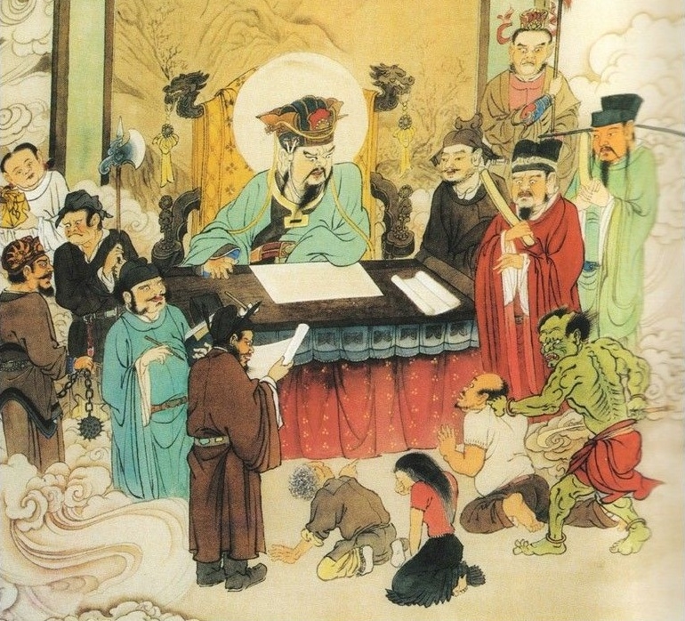 Câu chuyện về sứ giả địa ngục nhân nghĩa và ông lão được cải mệnh