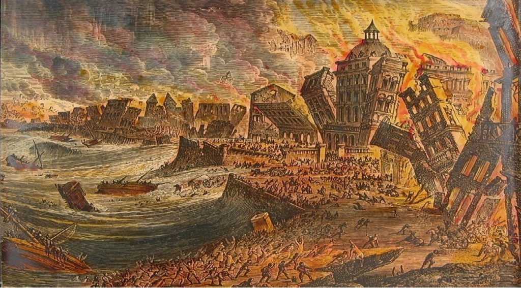 Phải chăng Chúa đã giáng thiên tai trừng phạt Lisbon của Bồ Đào Nha vào thế kỷ 18?