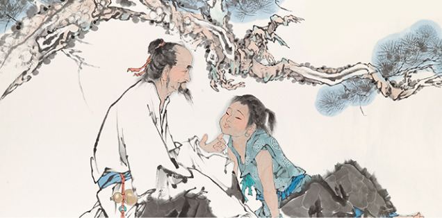 Quân tử Đức như gió, Tiểu nhân Đức như cỏ, theo gió cỏ uốn mình