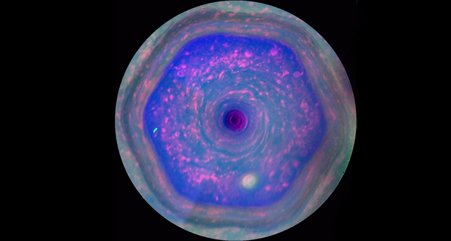 Sao Thổ xuất hiện hình lục giác kỳ lạ khiến các nhà khoa học đau đầu