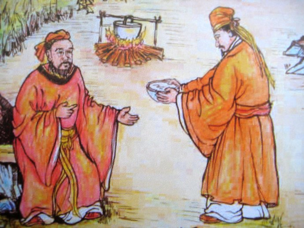 Câu chuyện về Nhan Hồi và nồi cháo