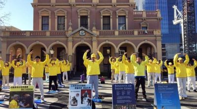 Úc: Tổ chức mít-tinh tại Parramatta để phản đối cuộc bức hại và nạn cưỡng bức thu hoạch nội tạng đối với Pháp Luân Công ở Trung Quốc