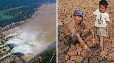 Phát hiện các đập nước Trung Quốc cố ý trữ lượng lớn nước trong thời điểm Việt Nam hạn hán nghiêm trọng.