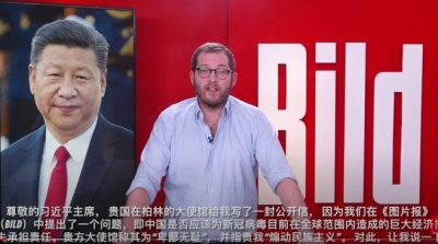 Báo Bild của Đức lên án Tập Cận Bình coi thường mạng sống người dân thế giới