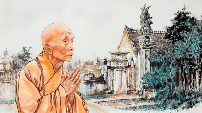 Tăng nhân xuống âm phủ chịu xét xử vì dương gian tu hành không tinh tấn